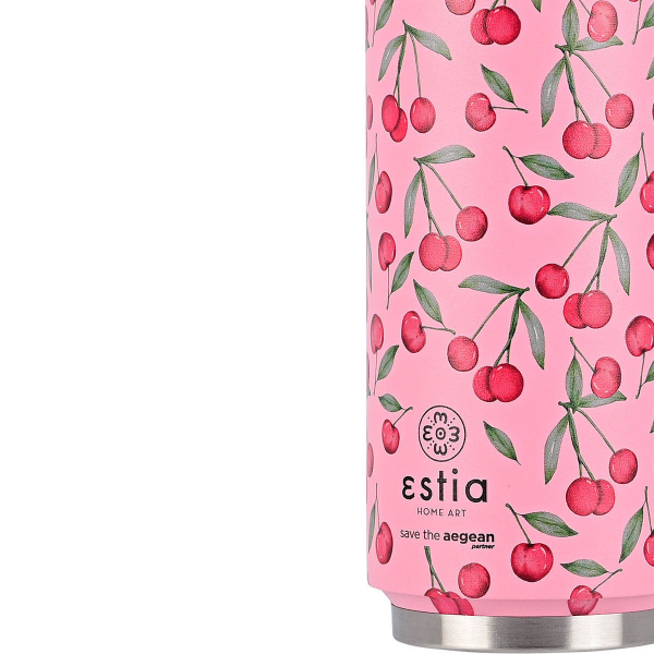 Ποτήρι Θερμός 500ml Estia Save The Aegean Cherry Rose 01-16791