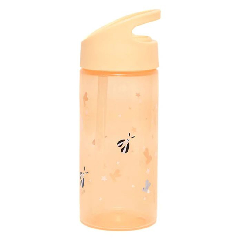 Παγούρι 380Ml με Καλαμάκι Petit Monkey Fox Fireflies Home Παιδικά Είδη Φαγητού & Αξεσουάρ Σερβιρίσματος Spitishop