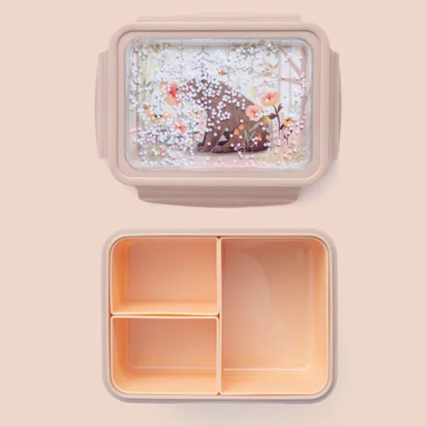 Φαγητοδοχείο (19x14.5x7) Petit Monkey Bento Bear