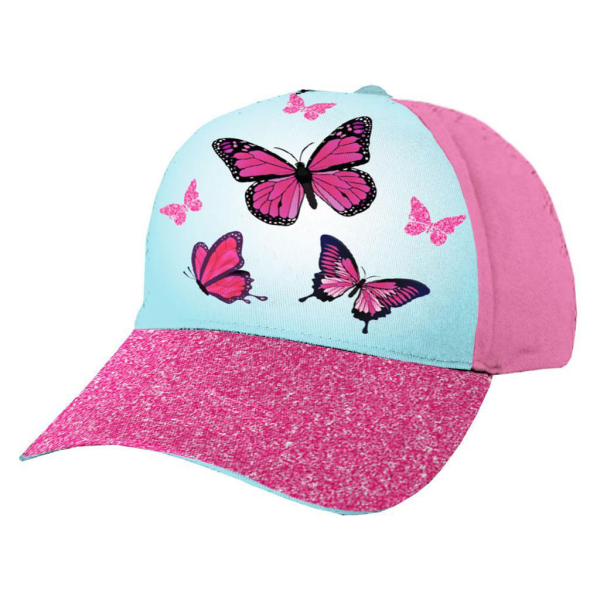 Παιδικό Καπέλο Jockey Must Butterfly Φούξια 584735