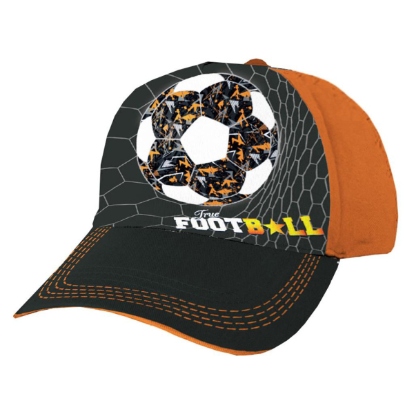 Παιδικό Καπέλο Jockey Must Football Μαύρο 584739