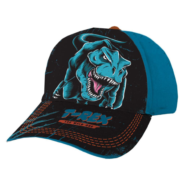 Παιδικό Καπέλο Jockey Must Dinosaur T-Rex Μπλε 584738