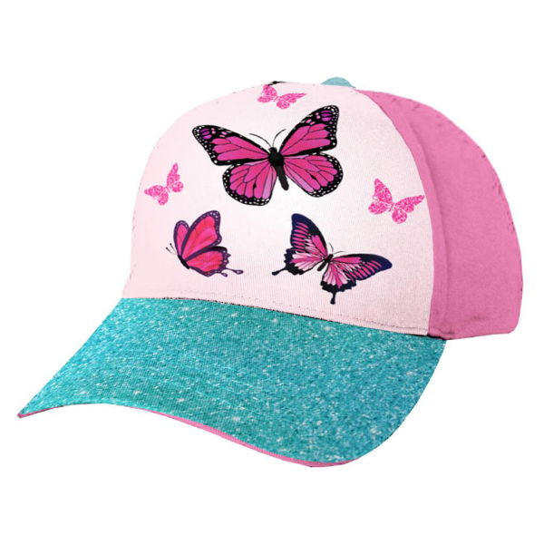 Παιδικό Καπέλο Jockey Must Butterfly Γαλάζιο 584735