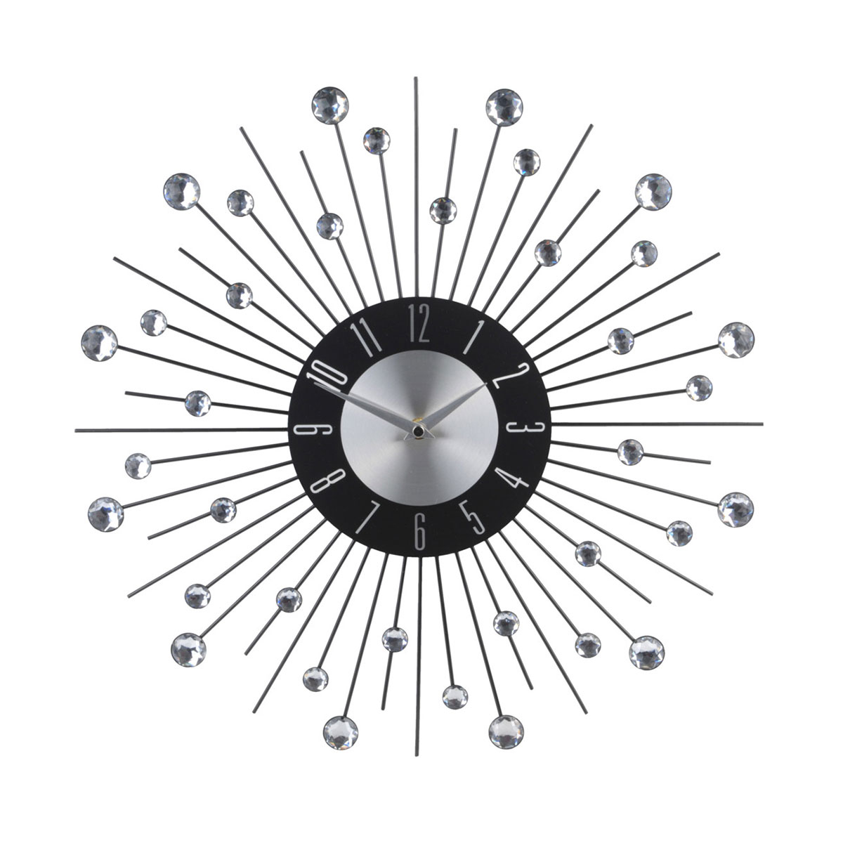 Ρολόι Τοίχου (Φ42) K-M Silver HZ1901550