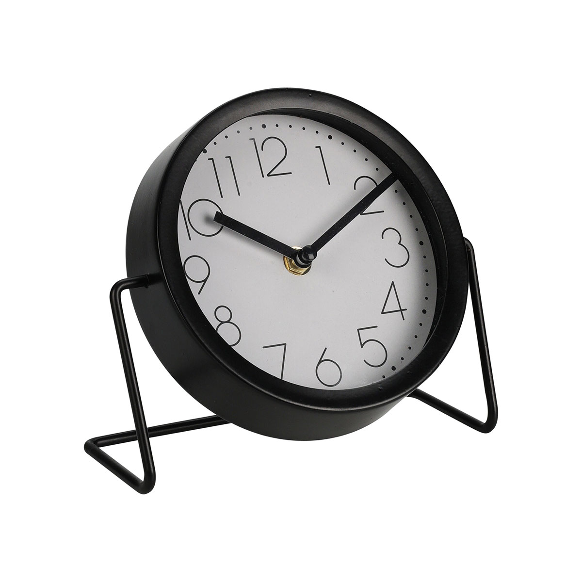 Ρολόι Επιτραπέζιο (17.5×7.5×16) K-M Black HZ1003640 252449