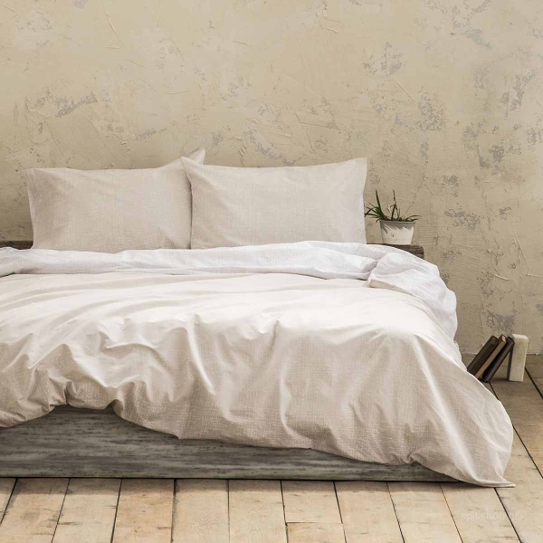 Κουβερλί Μονό (160x240) Nima Bed Linen Loom Beige