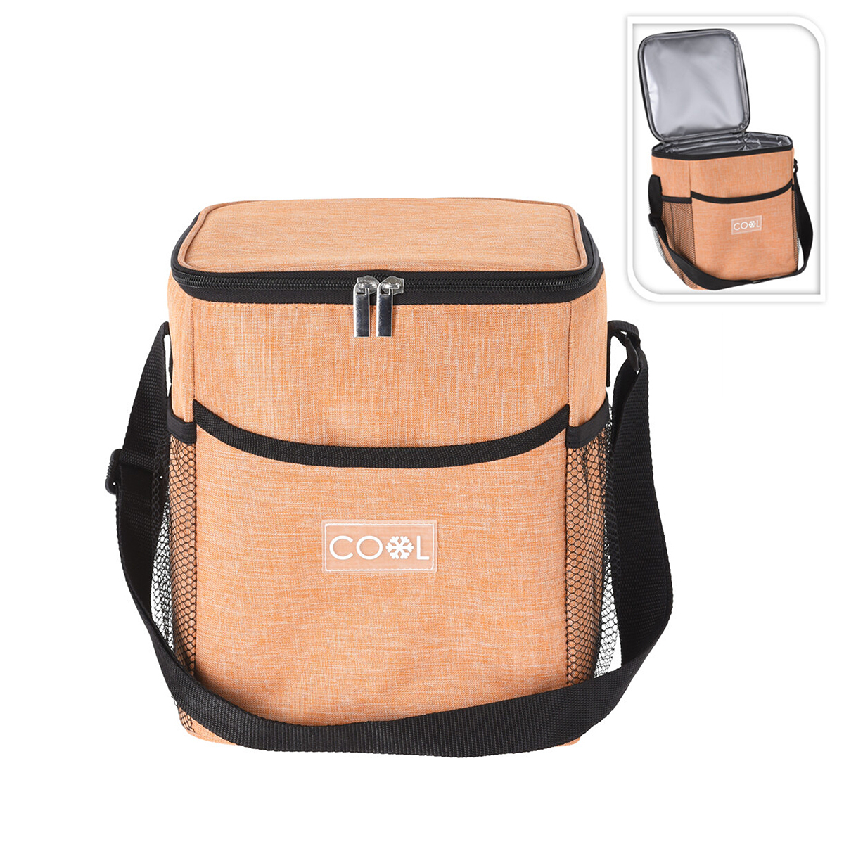 Spitishop Ισοθερμική Τσάντα Φαγητού 12lt K-M Camel FB1000100