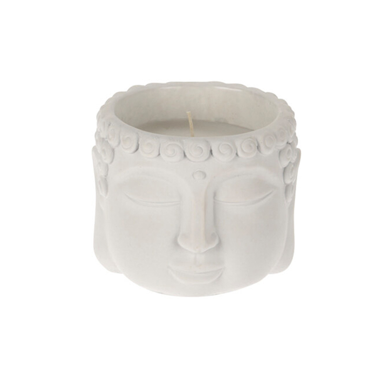 Εντομοαπωθητικό Κερί Σιτρονέλας 150gr (Φ11x10) Κ-Μ White Buddha 420000850