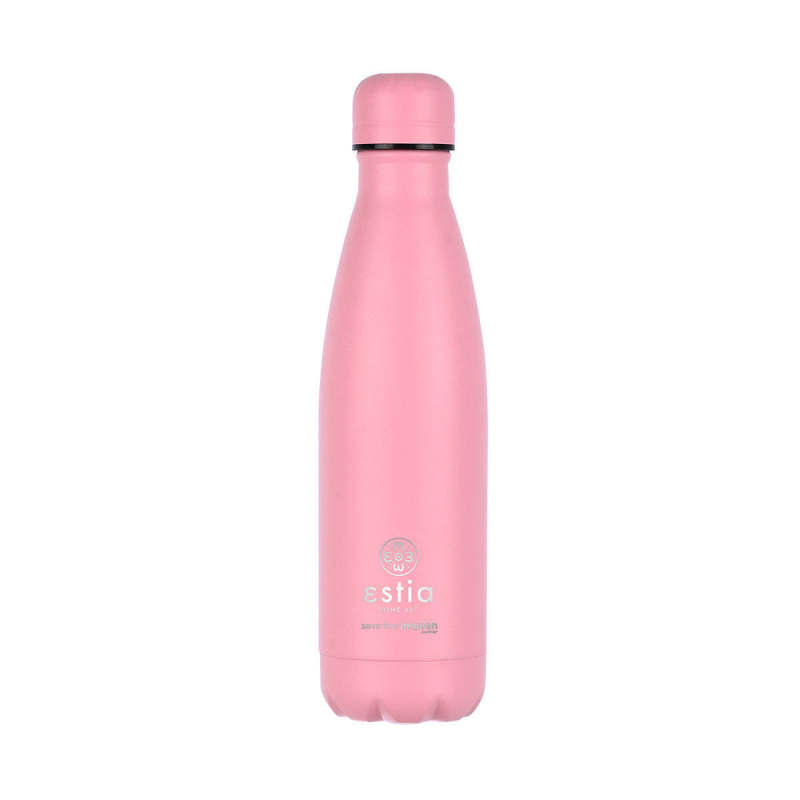 Μπουκάλι Θερμός 500ml Estia Save The Aegean Lite Blossom Rose 01-18030