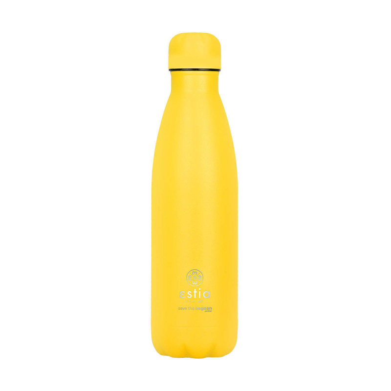 Μπουκάλι Θερμός 500ml Estia Save The Aegean Lite Pineapple Yellow 01-18078