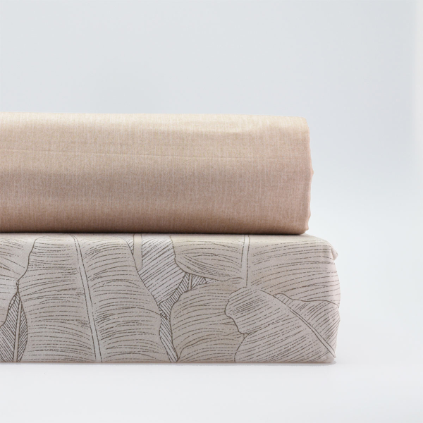 Σεντόνια Υπέρδιπλα (Σετ) Ravelia Sateen Amazonia