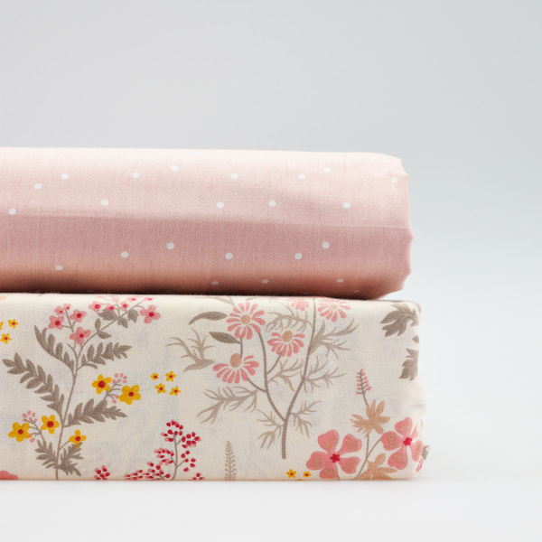 Σεντόνια Υπέρδιπλα (Σετ) Ravelia Sateen Blumma