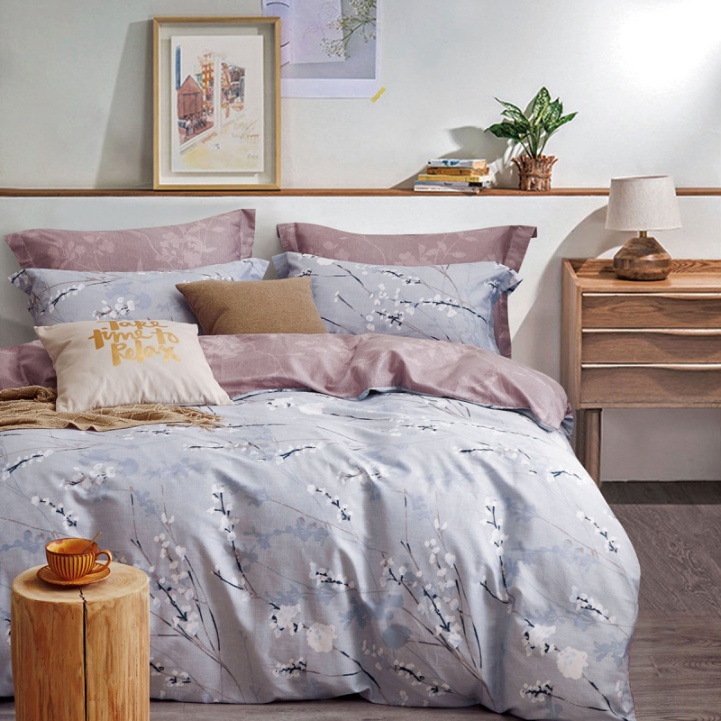 Σεντόνια Υπέρδιπλα (Σετ) Ravelia Sateen Leste