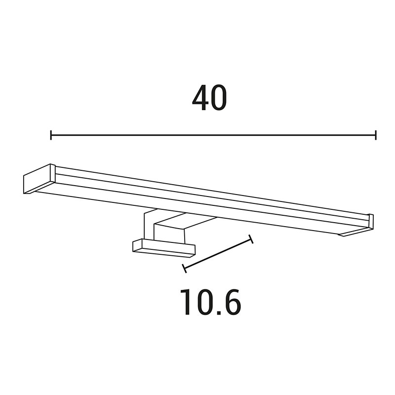 Φωτιστικό Μπάνιου Led Eurolamp 145-21506 Home Μπάνιο Φωτιστικά Spitishop