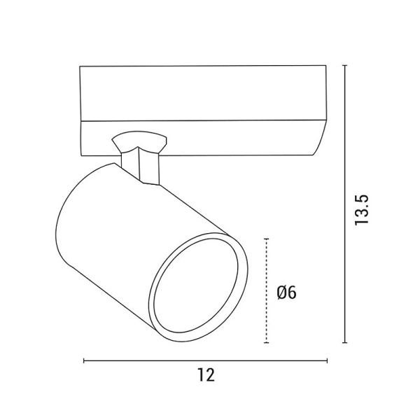 Σποτ Μονόφωτο Eurolamp 145-25019