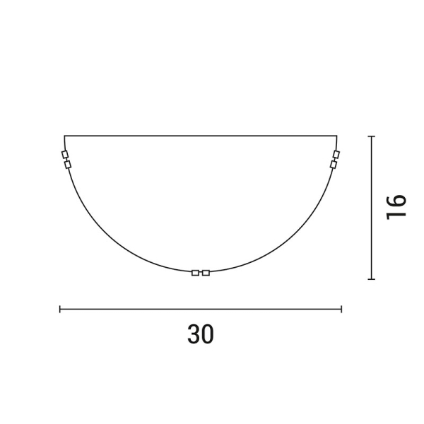 Απλίκα Τοίχου Eurolamp Paros 145-22403
