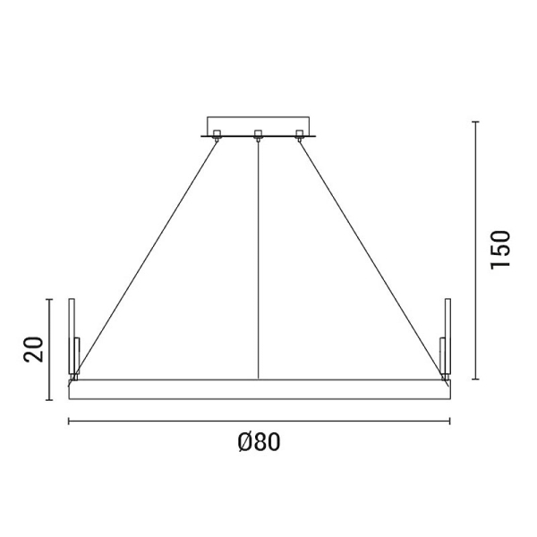 Φωτιστικό Οροφής LED Eurolamp 144-15003