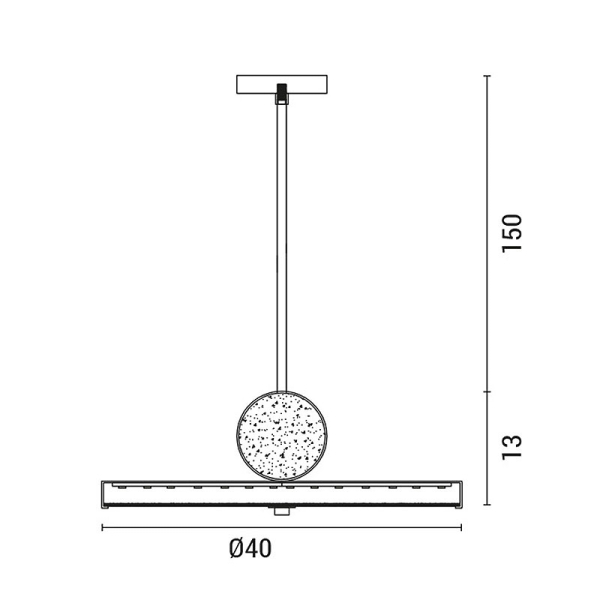 Φωτιστικό Οροφής Μονόφωτο LED Eurolamp 144-18001