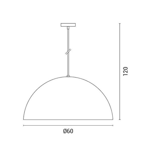 Φωτιστικό Οροφής Μονόφωτο Eurolamp 144-27000
