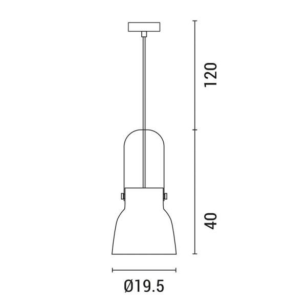 Φωτιστικό Οροφής Μονόφωτο Eurolamp 144-27005