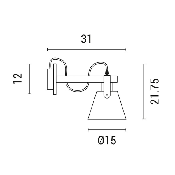 Απλίκα Τοίχου Eurolamp 144-28000