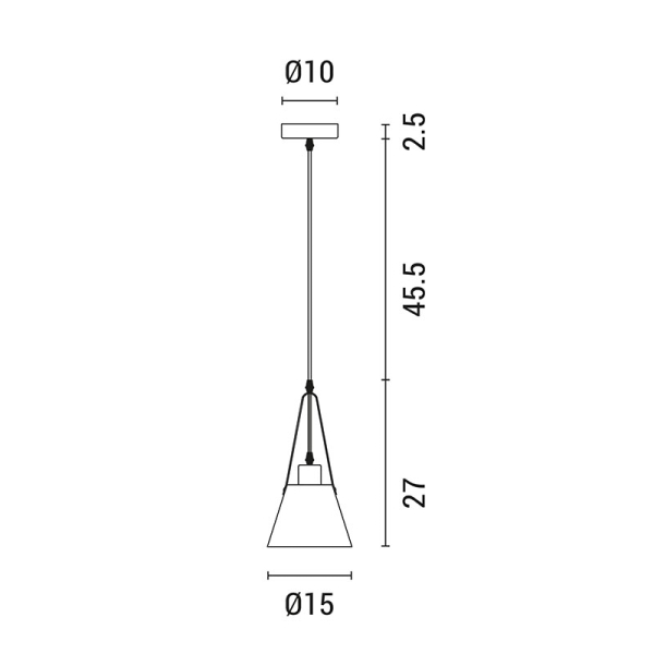 Φωτιστικό Οροφής Μονόφωτο Eurolamp 144-28001