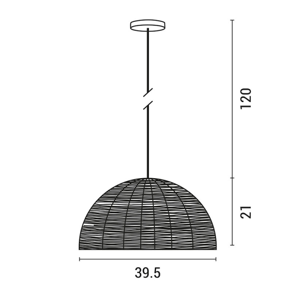 Φωτιστικό Οροφής Μονόφωτο Eurolamp 144-31000