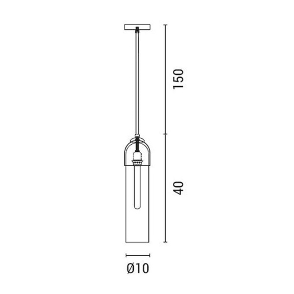 Φωτιστικό Οροφής Μονόφωτο Eurolamp 144-40010