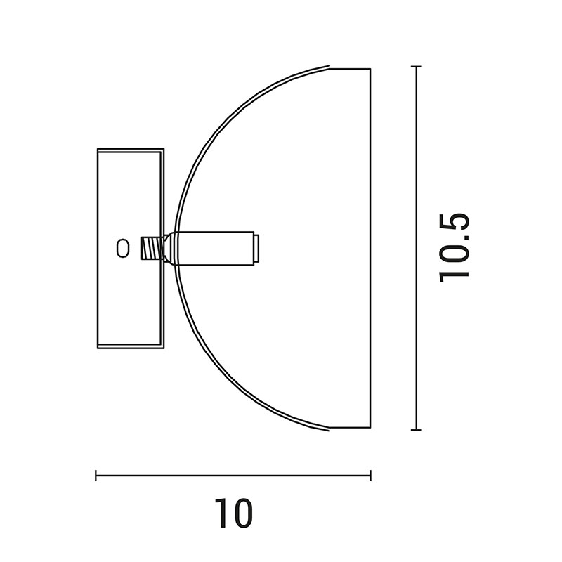Απλίκα Τοίχου Led Eurolamp 144-55003 Home Φωτιστικά Spitishop