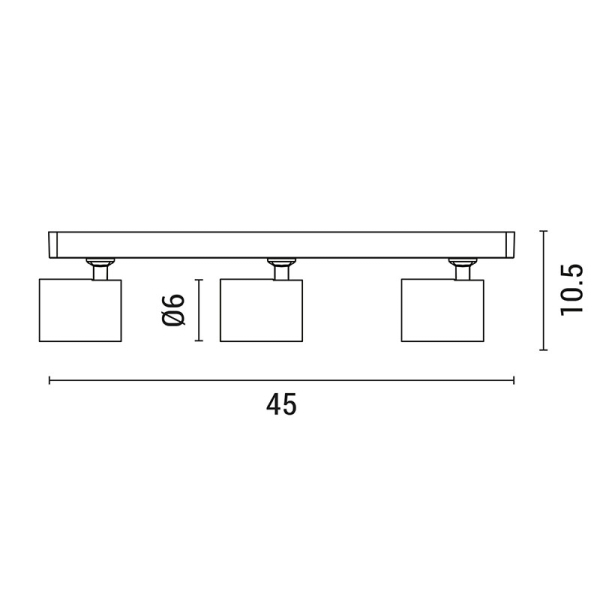 Σποτ Τρίφωτο Eurolamp 144-60005