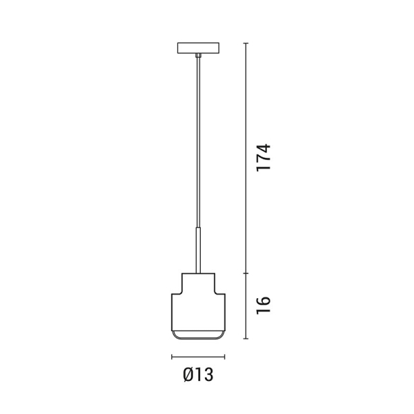 Φωτιστικό Οροφής Μονόφωτο Eurolamp 144-15037