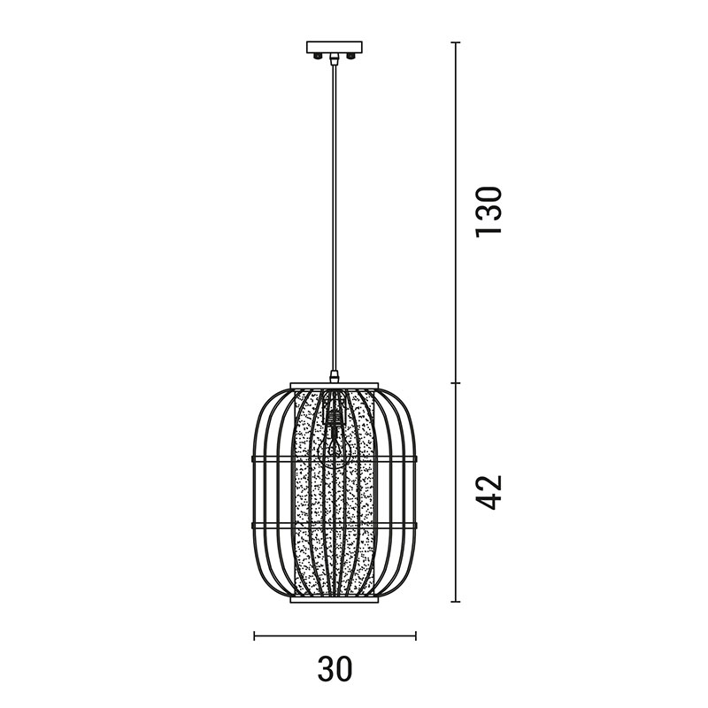 Φωτιστικό Οροφής Μονόφωτο Eurolamp 144-31005 Home Φωτιστικά Spitishop