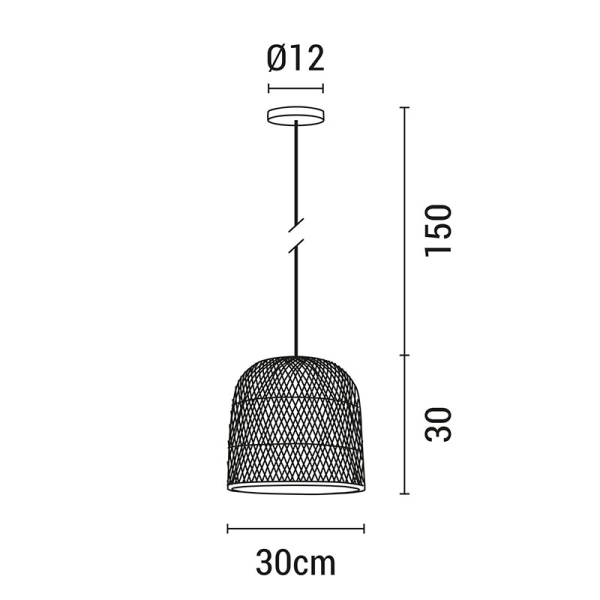 Φωτιστικό Οροφής Μονόφωτο Eurolamp 144-31007