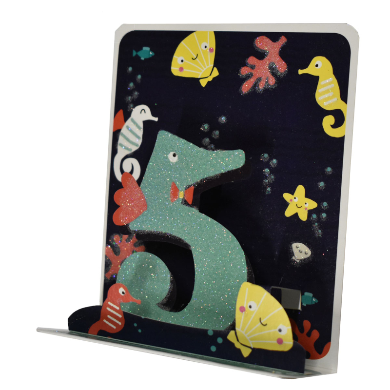 Ευχετήρια Κάρτα 3D (10x12) Pictura 5 Ετών