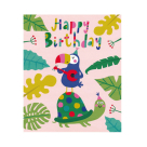 Ευχετήρια Κάρτα Απλή (12.5×15) Pictura Happy Birthday Τουκάν