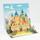 Ευχετήρια Κάρτα 3D (15.5×15.5) Pictura Κάστρο
