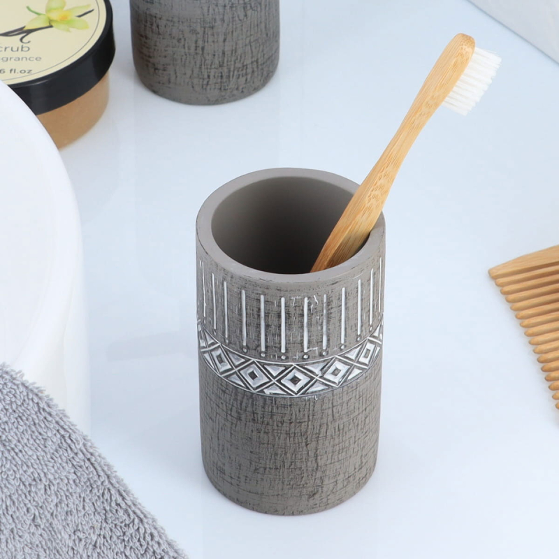 Ποτηροθήκη Μπάνιου (Φ6.2x10.5) T-D 61118180 Grey