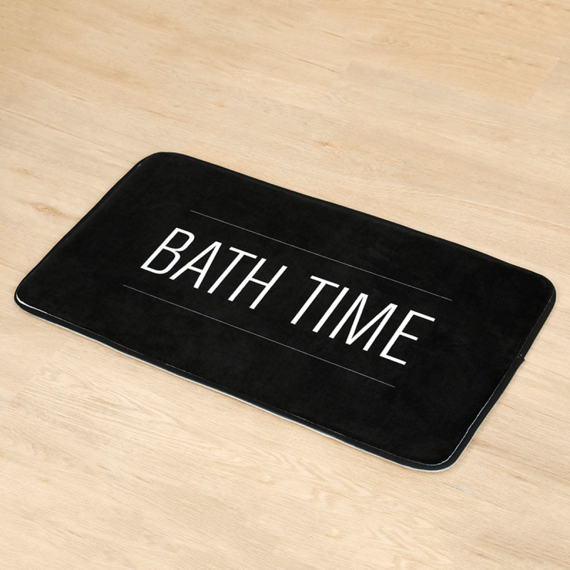 Πατάκι Μπάνιου (45x75) T-D Neo Retro 7701727 Black