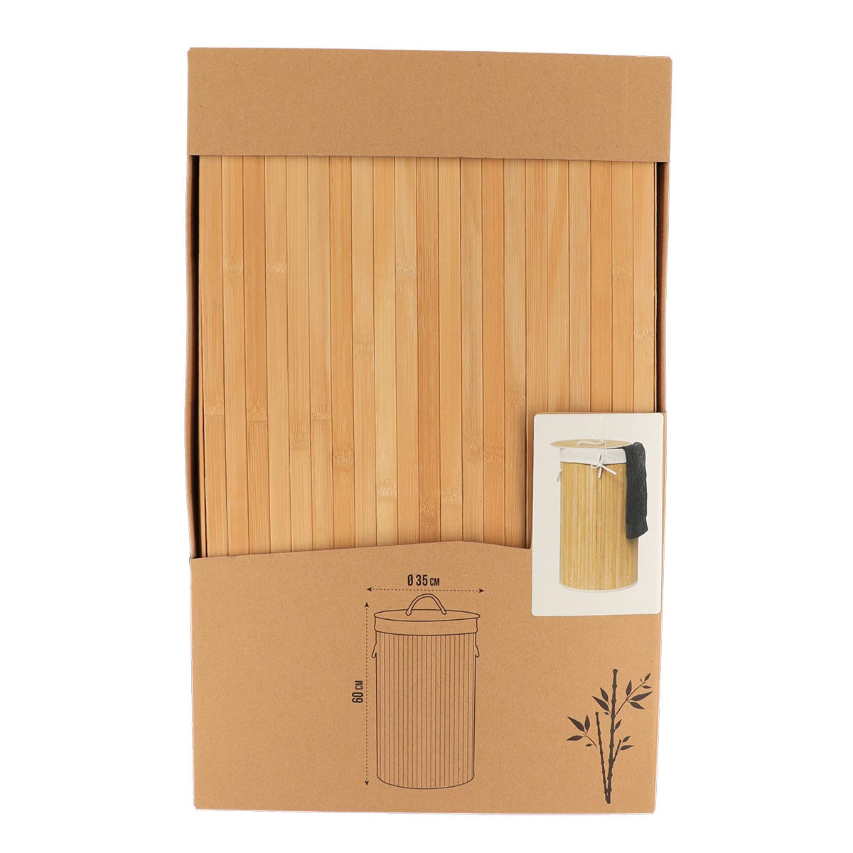 Καλάθι Απλύτων (Φ35X60) T-D 8710195 Home Μπάνιο Καλάθια Spitishop