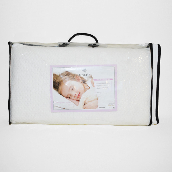 Βρεφικό Μαξιλάρι Ύπνου Ανατομικό Μέτριο (27x49) Ravelia Memory Foam