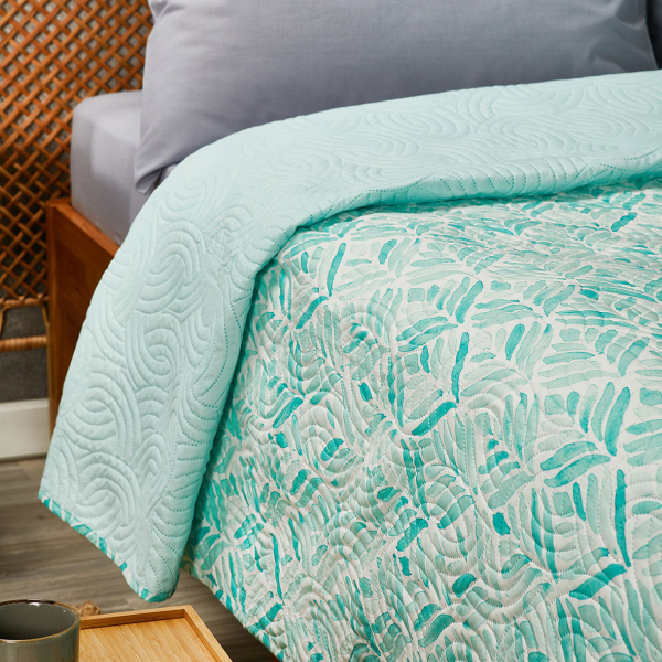 Κουβερλί Υπέρδιπλο (220x240) 2 Όψεων Whitegg L076-1