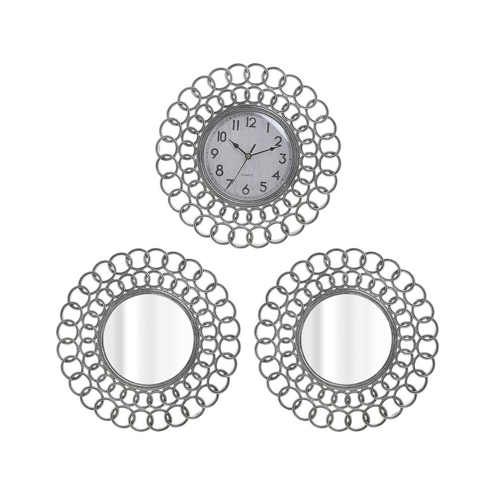 Ρολόι Τοίχου (Φ30) Με Καθρέφτες Click 6-20-284-0019 254298