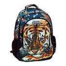 Σχολική Τσάντα Δημοτικού (30x28x48) No Fear Asia Tiger