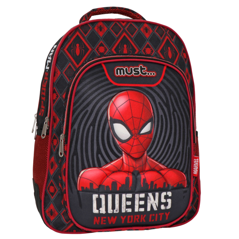 Σχολική Τσάντα Δημοτικού (32x18x43) Must Spiderman Queens New York City 508107