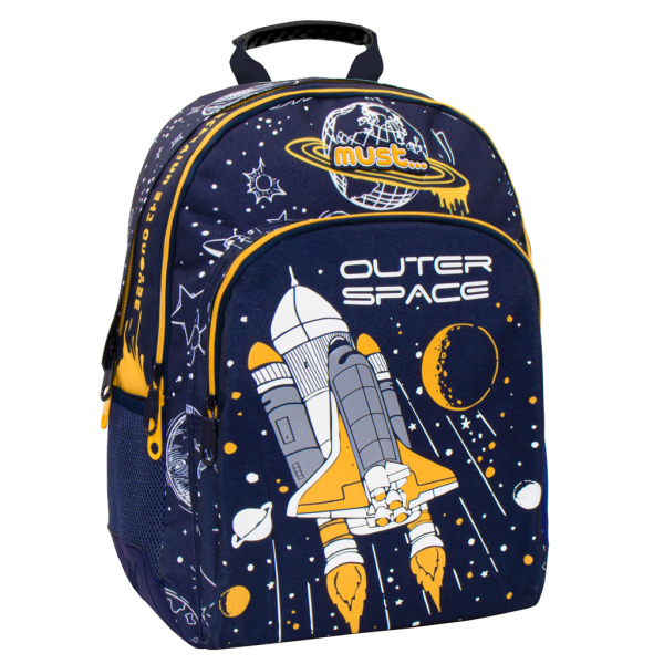 Σχολική Τσάντα Δημοτικού (32x18x43) Must Outer Space 585011