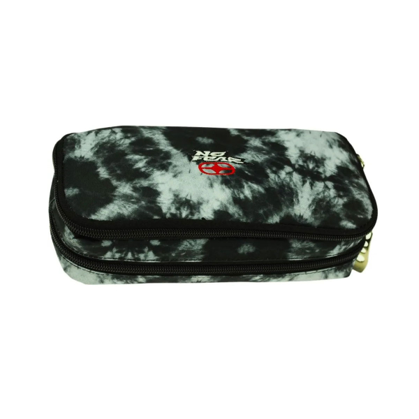 Κασετίνα Διπλή (23x6x10) No Fear Tie Dye Black & White