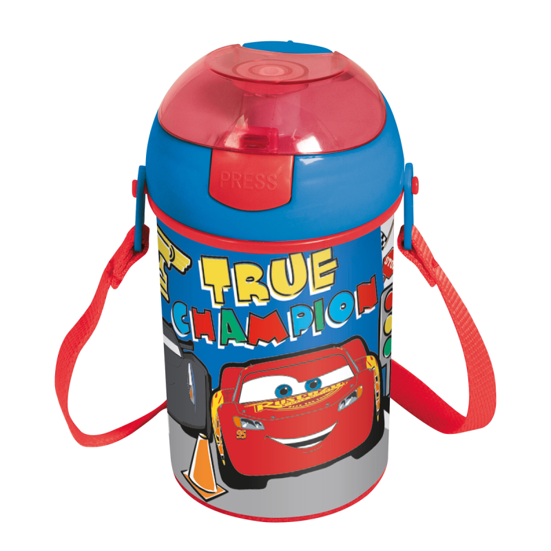 Παγούρι 450ml Με Καλαμάκι Stor Pop Up Cars