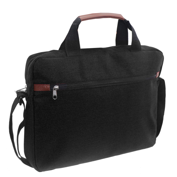 Τσάντα Laptop (39x6x29) Mood Μαύρη 580195