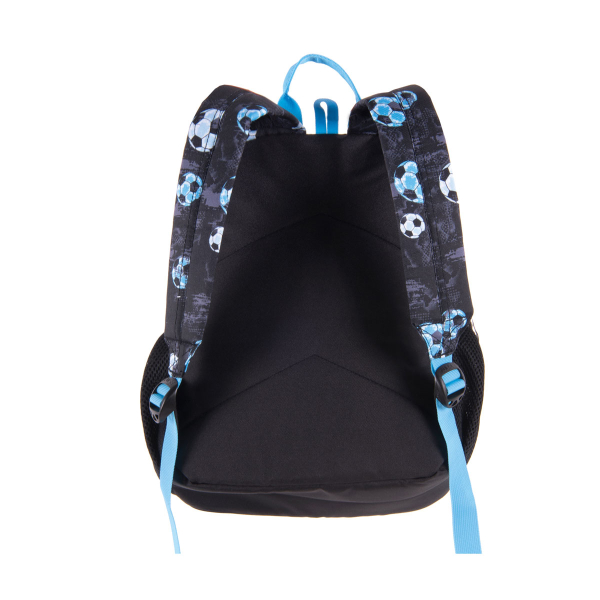 Σχολική Τσάντα Νηπιαγωγείου (28x12x35) Pulse Junior Black Goal