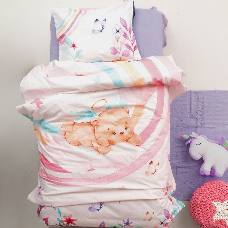 Σεντόνια Κούνιας (Σετ) Palamaiki Happy Baby HB0595